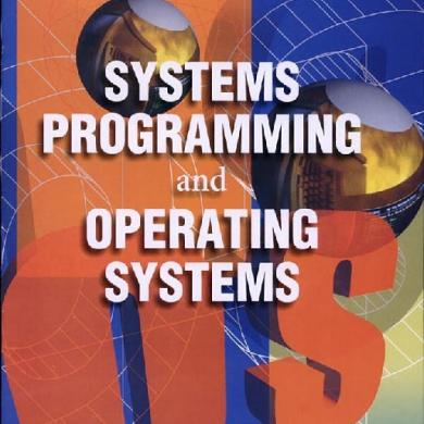 Dhamdhere System Programming And Operating Systems Pdf